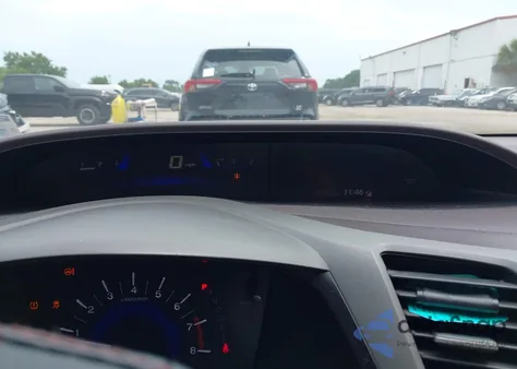 2012 Honda Civic Lx z USA, uszkodzony, nr VIN 19XFB2F56CE314637